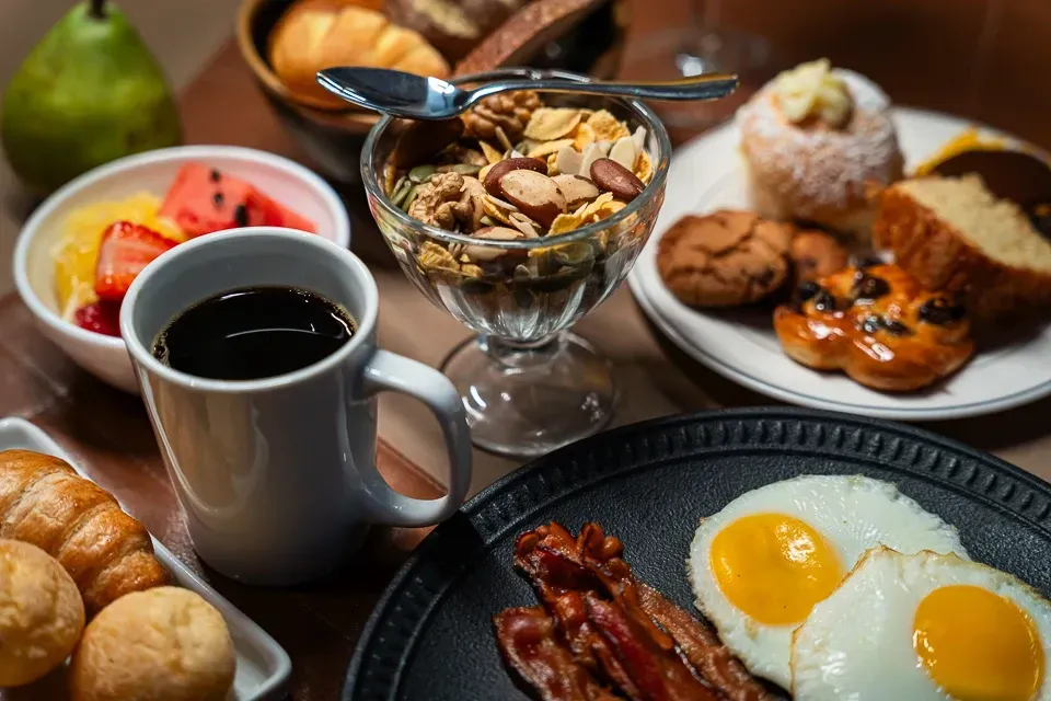 Café da manhã Deville Prime Porto Alegre