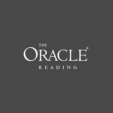 Logo: White text