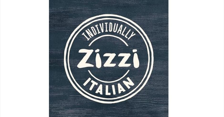 Zizzi Italian logo: white text
