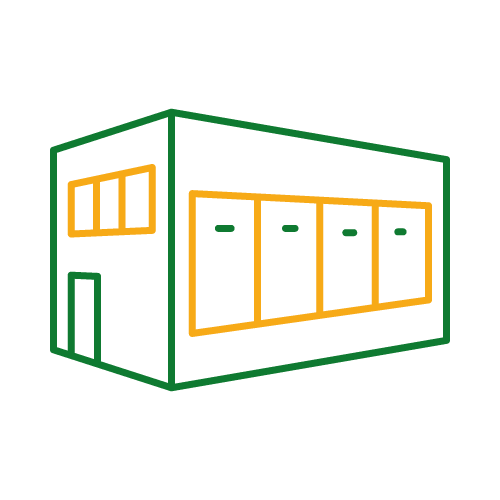 10' x 20', 200 Square foot storage