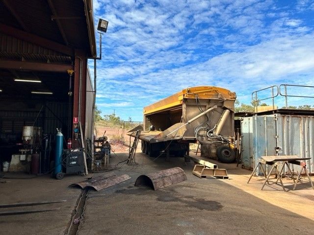 Old Flatbed Trays — Wright's Welding Operations In Boulia, QLD