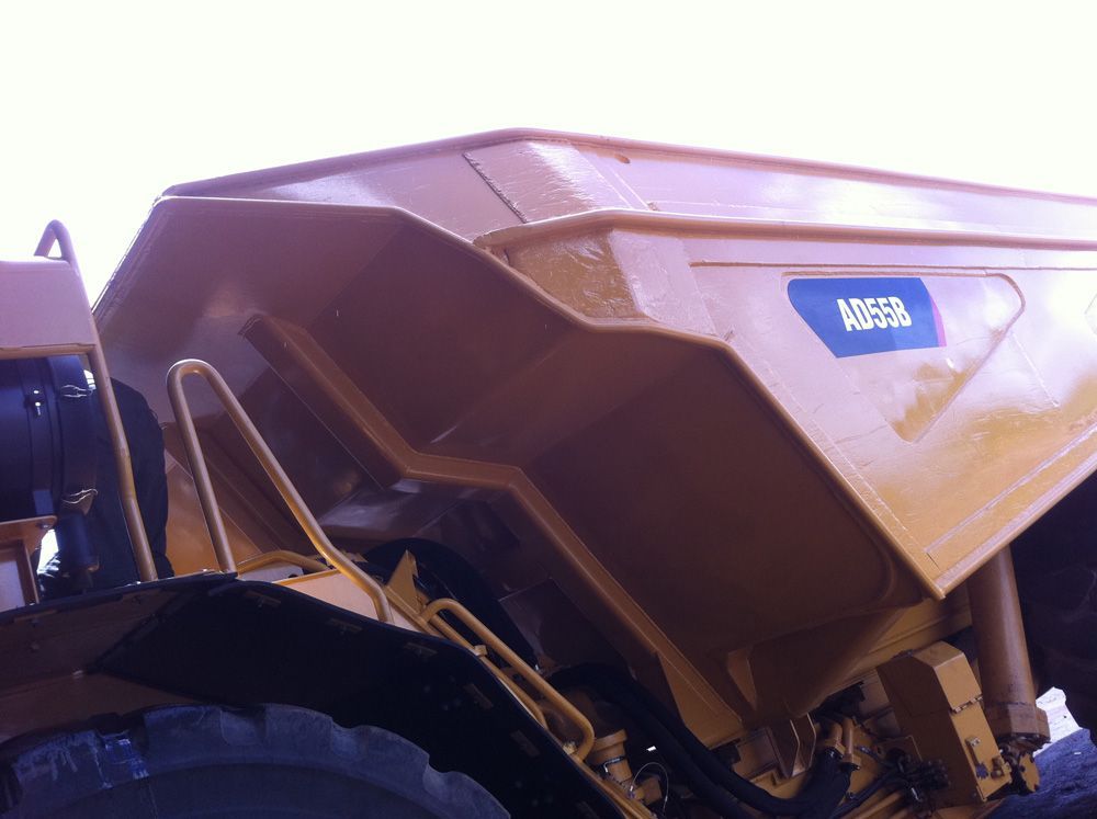 Heavy Equipment Yellow Truck After Being Repaired — Wright's Welding Operations In Normanton, QLD