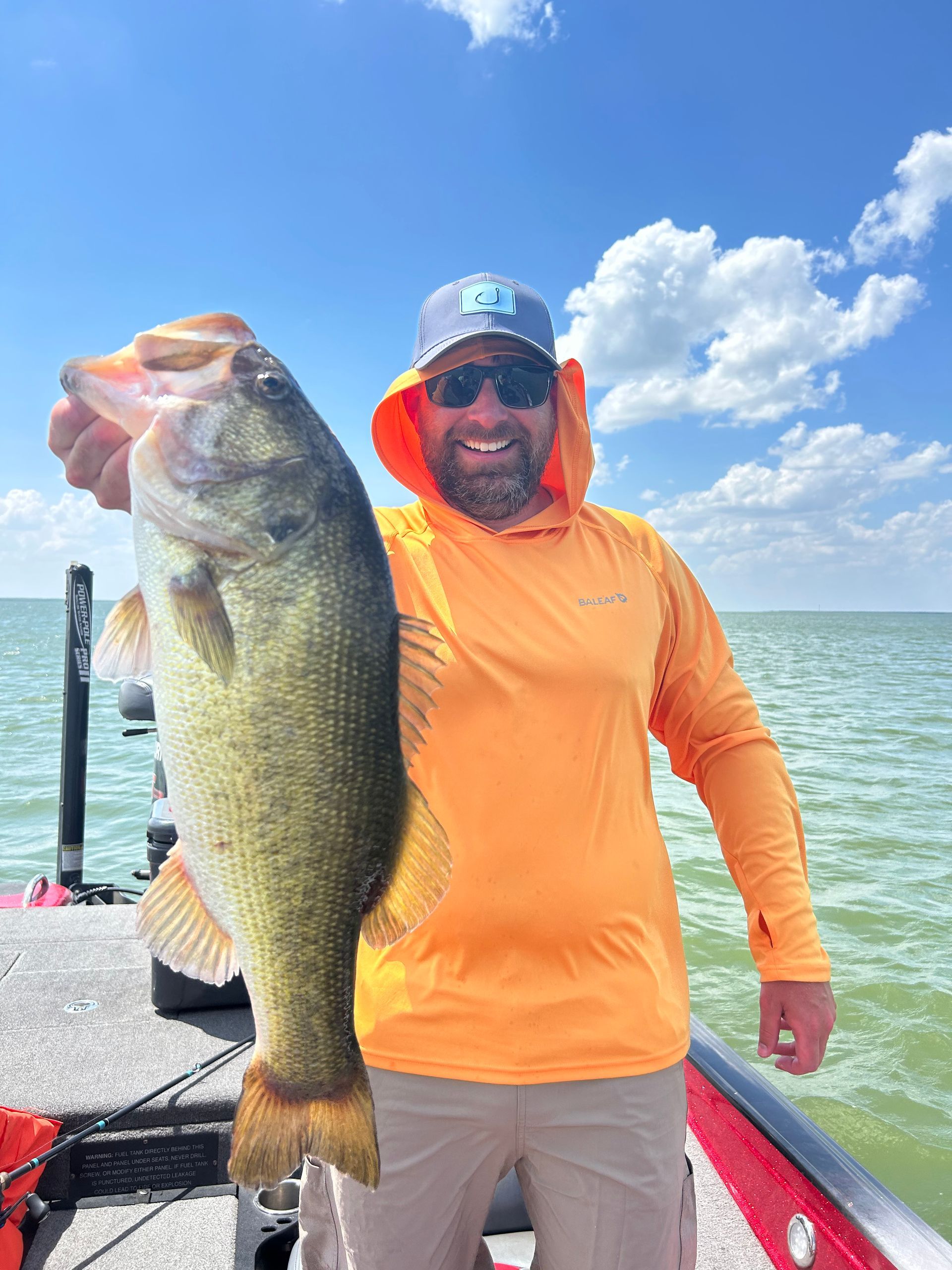 holding a fish