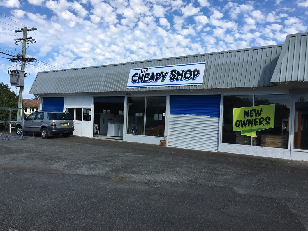 Shop Front of The Cheapy Shop — The Cheapy Shop in Taree, NSW