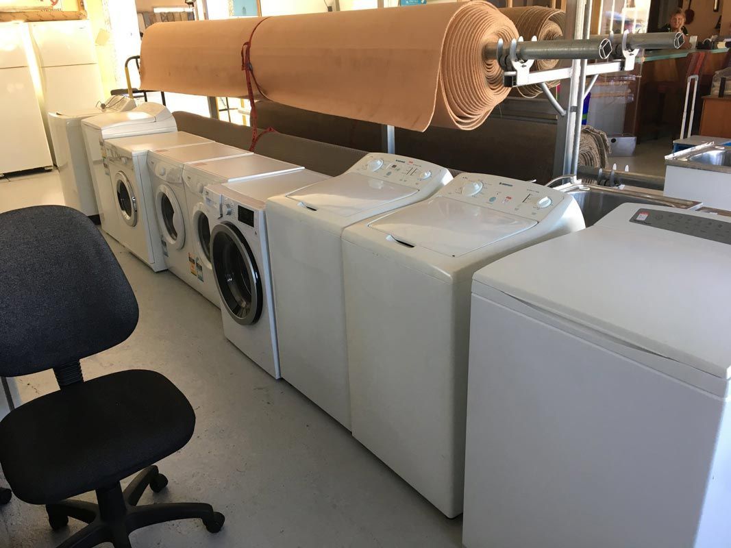Washing Machines and Black Office Chair — The Cheapy Shop in Taree, NSW