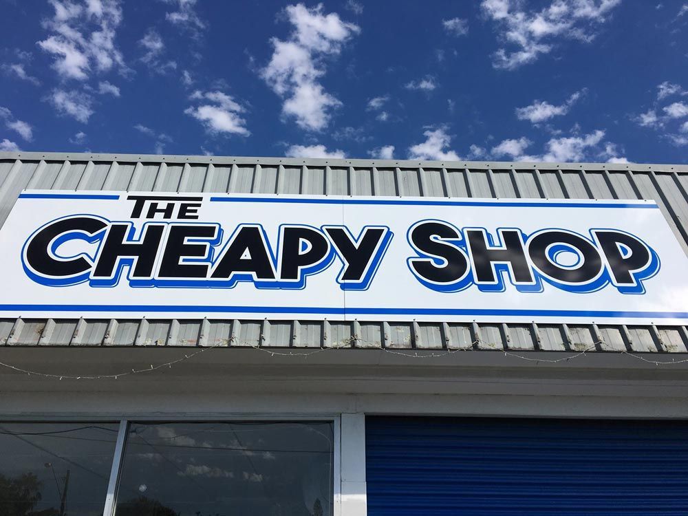 The Cheapy Shop Shop Banner — The Cheapy Shop in Taree, NSW