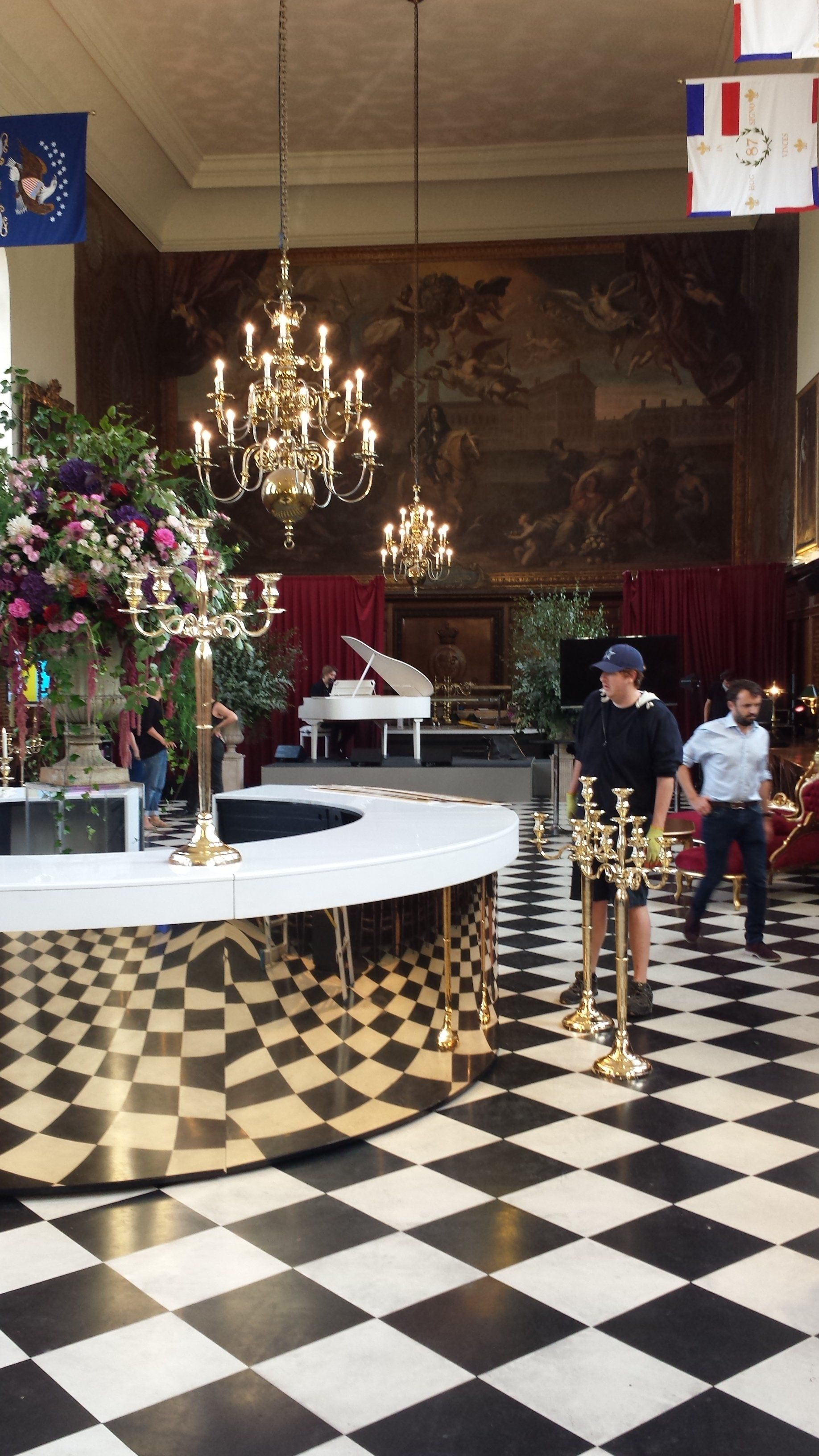 A corporate function at The Royal Chelsea Hospital