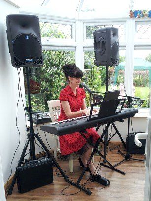 A private party  with the keyboard