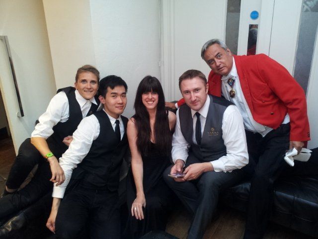 The wedding team