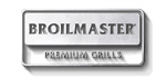 Broilmaster Premium Grills logo in black and silver metallic style