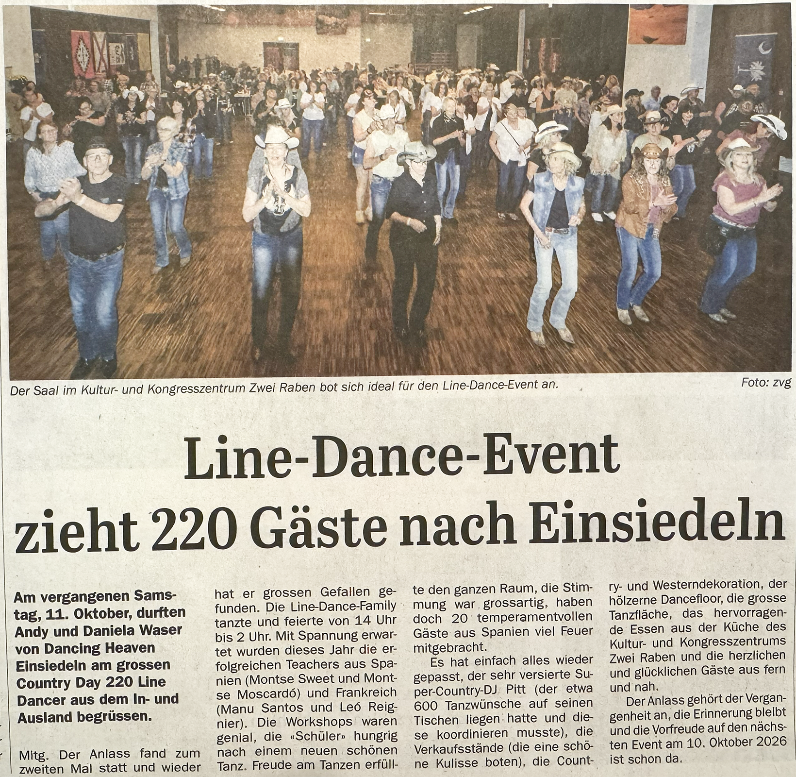 Einsiedler Anzeiger vom 18.10.2025