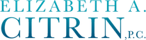 Elizabeth A. Citrin, P.C. logo in teal and gray text on a white background