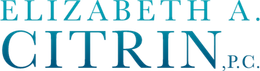 Elizabeth A. Citrin, P.C. logo in teal and gray text on a white background
