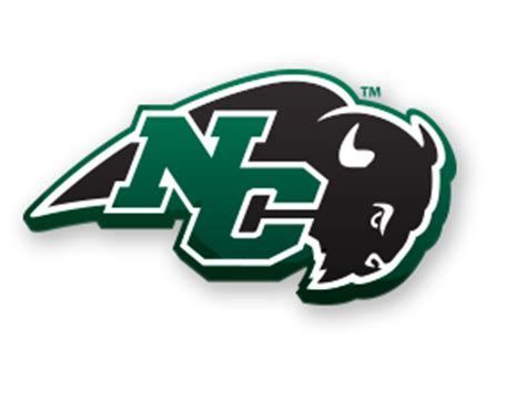 A green and black logo for nc state university