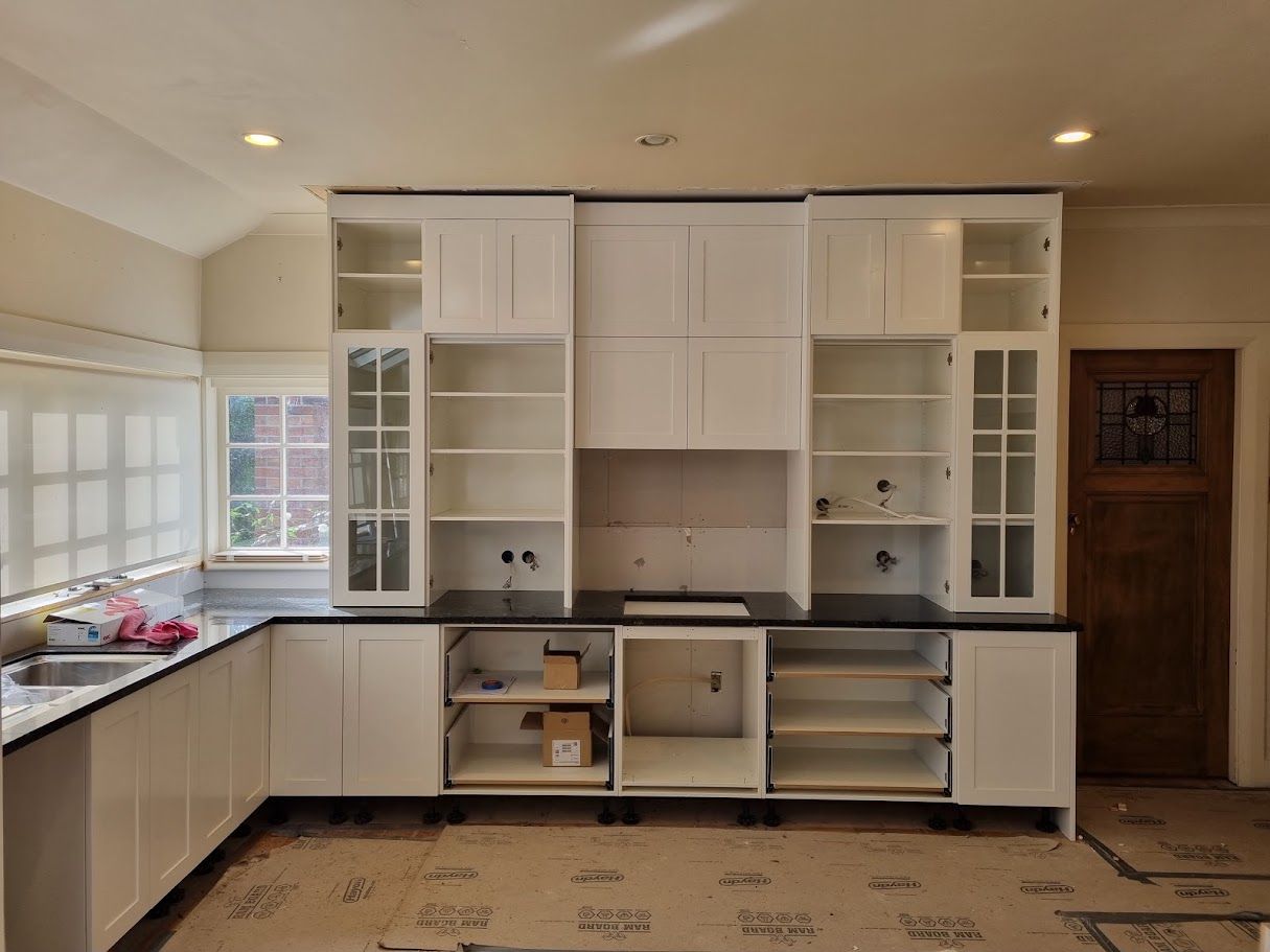 beautiful kitchen been built