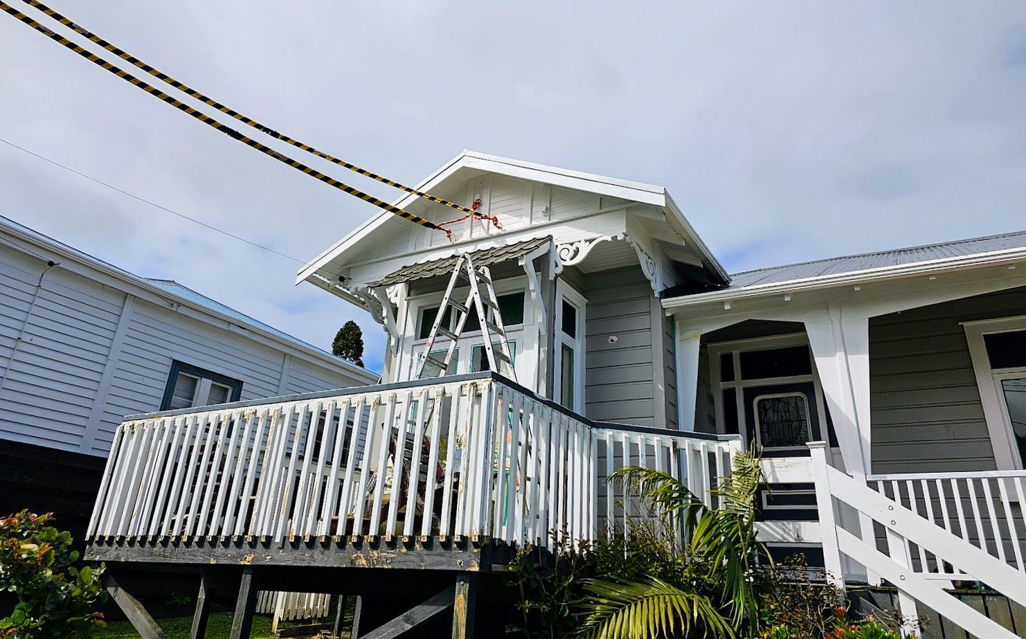 old Villa been painted