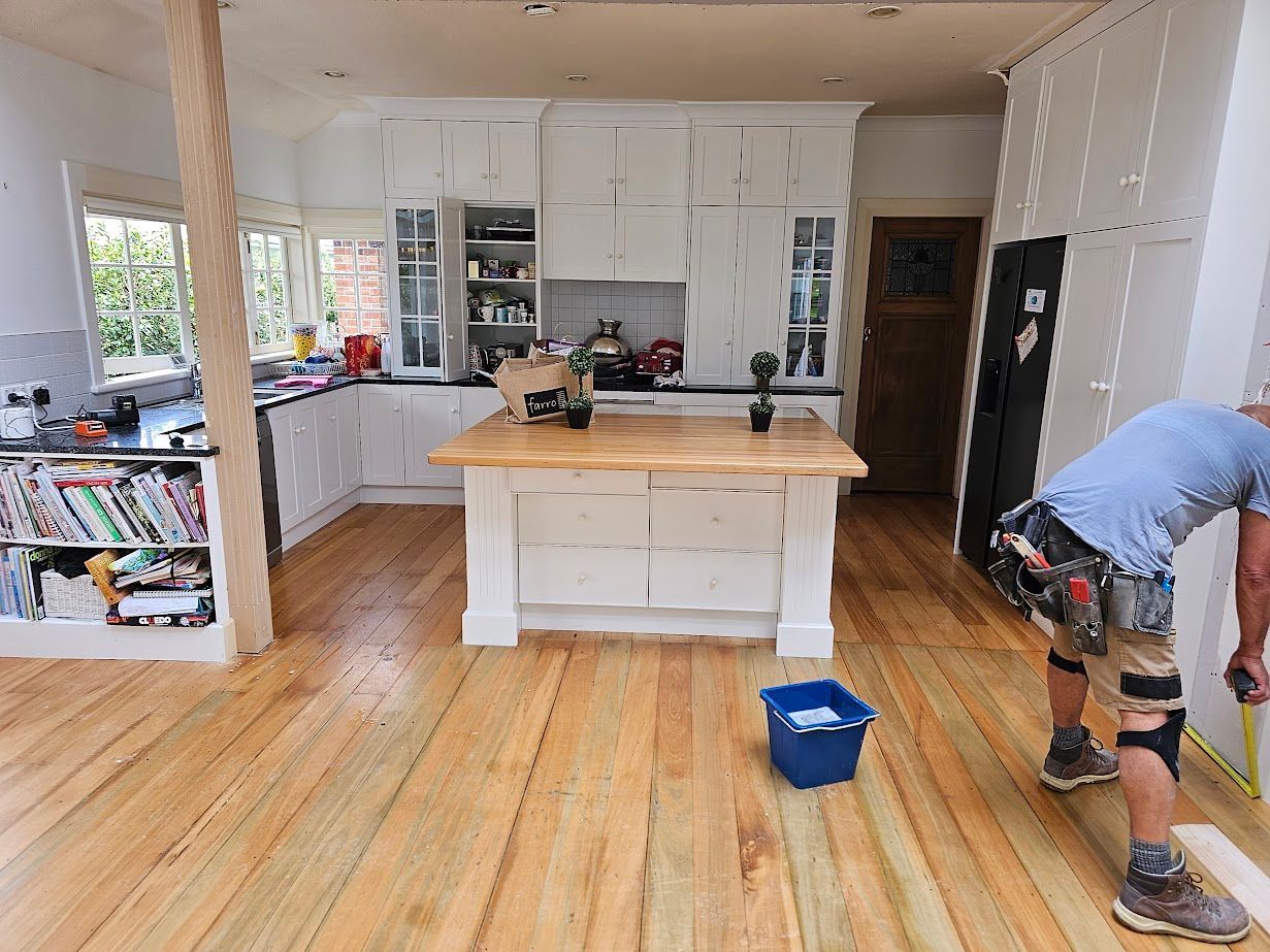 kitchen been renovated