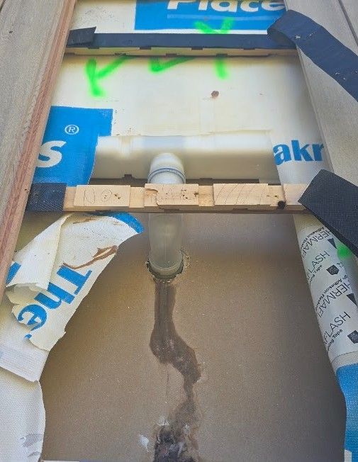 back of toilet system leaking