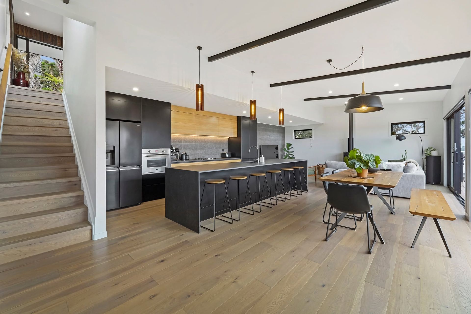 Masculine Kiwi Kitchen
