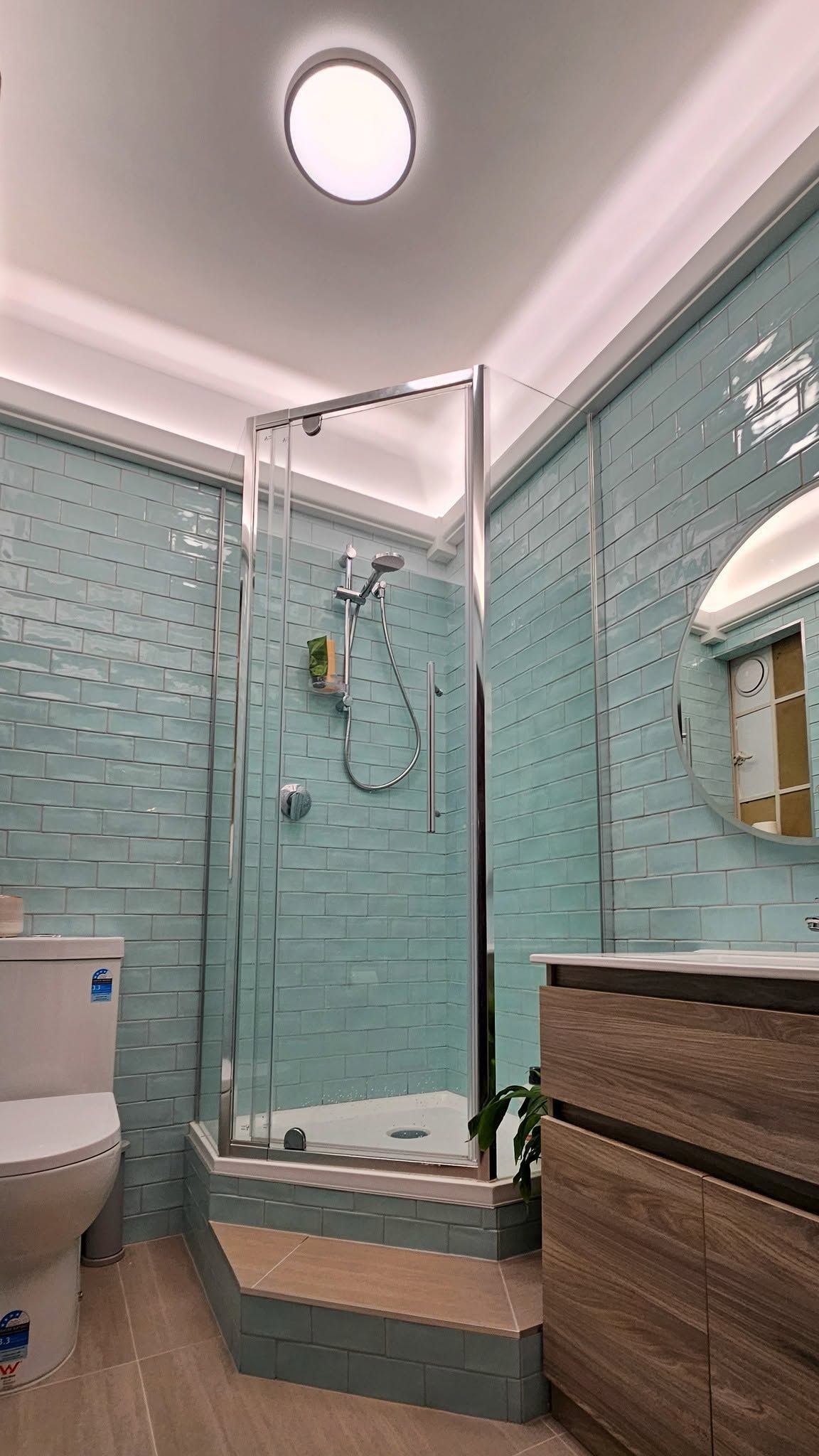  duck egg blue Bathroom
