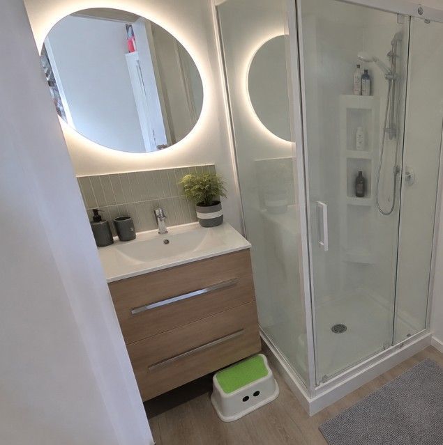 renovated bathroom