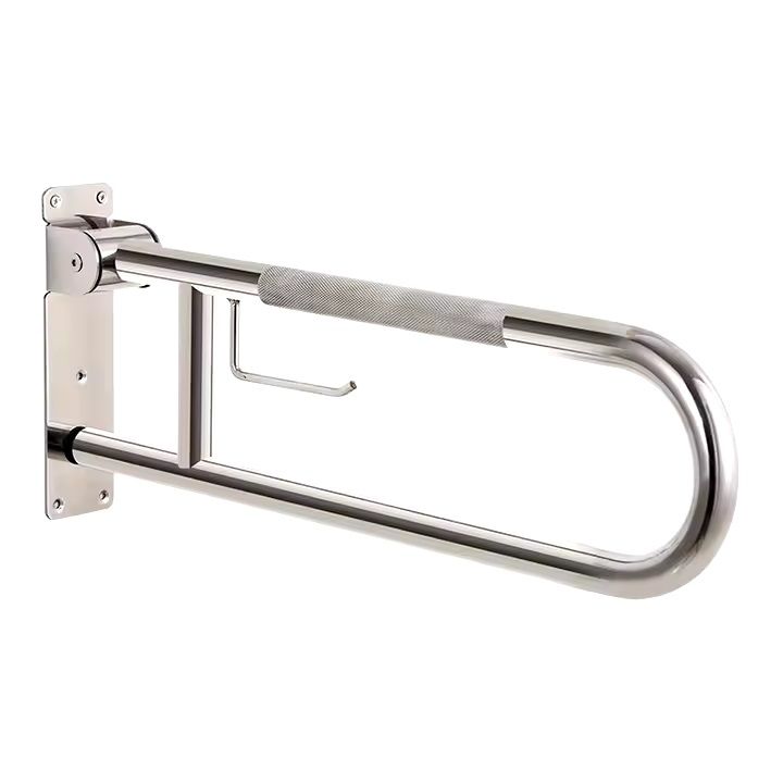 bathroom with safety disability handles