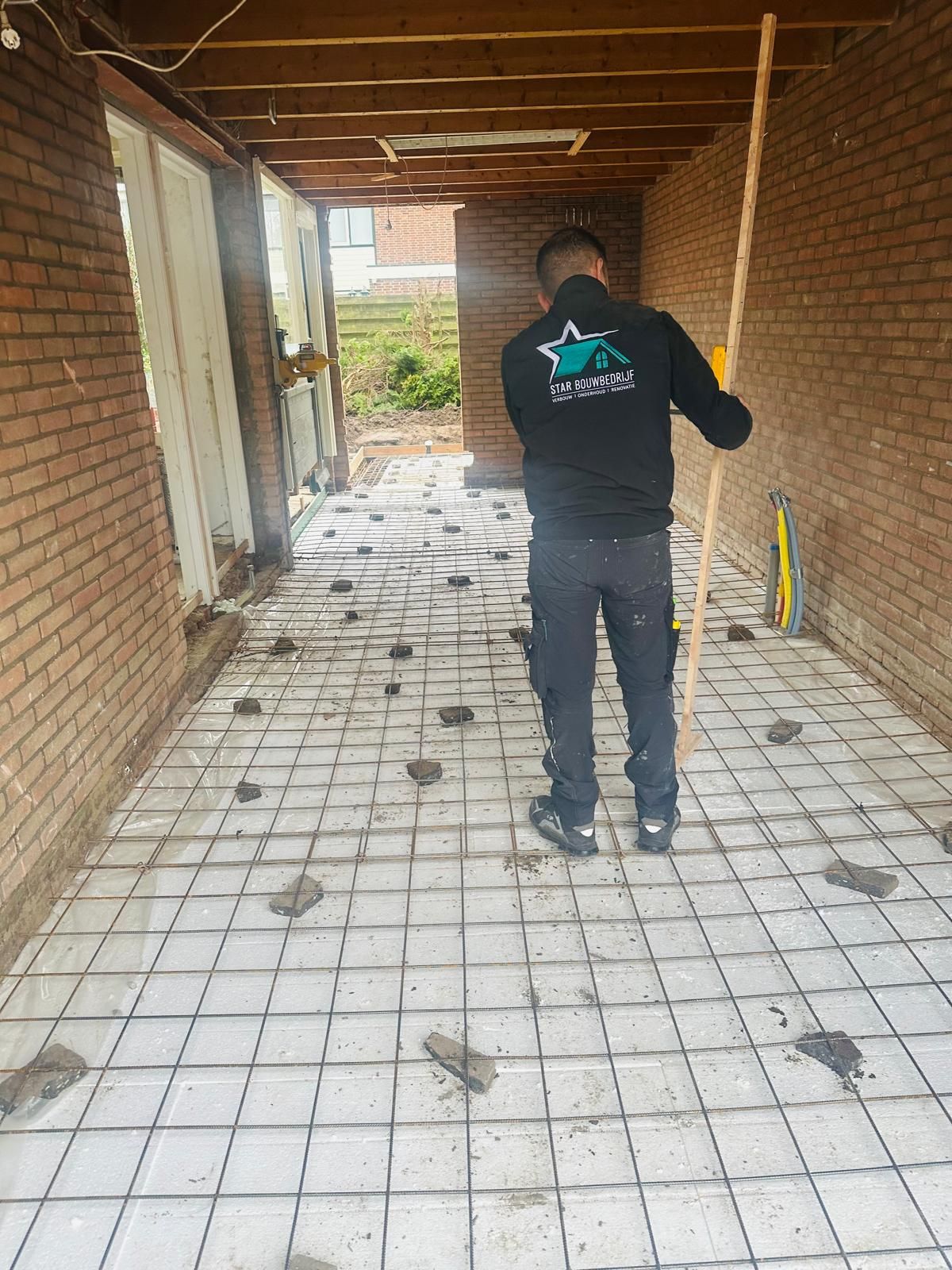 Aanbouw woning