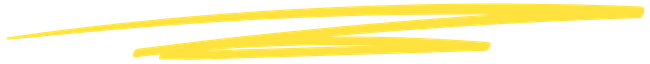 Yellow paint streaks on a white background