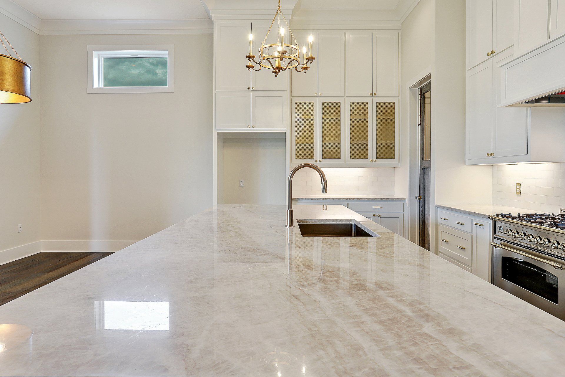 large quartz island