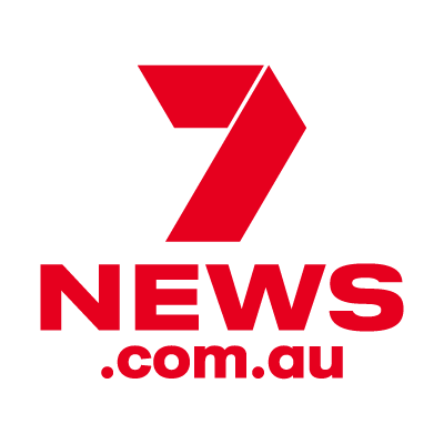 A red and white logo for news.com.au