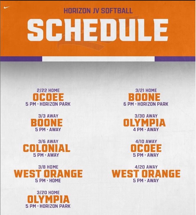 Softball Preview for Horizon West's High Schools