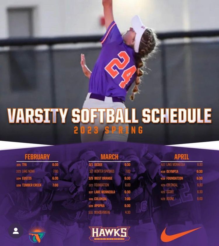 Softball Preview for Horizon West's High Schools