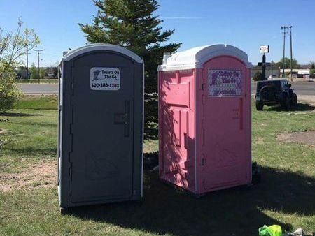 Two Portable Toilet | Cheyenne, WY | Toilets On The Go, LLC