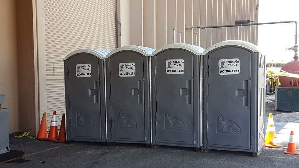 Three Portable Toilets | Cheyenne, WY | Toilets On The Go, LLC