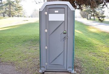 Grey Portable Toilet  | Cheyenne, WY | Toilets On The Go, LLC