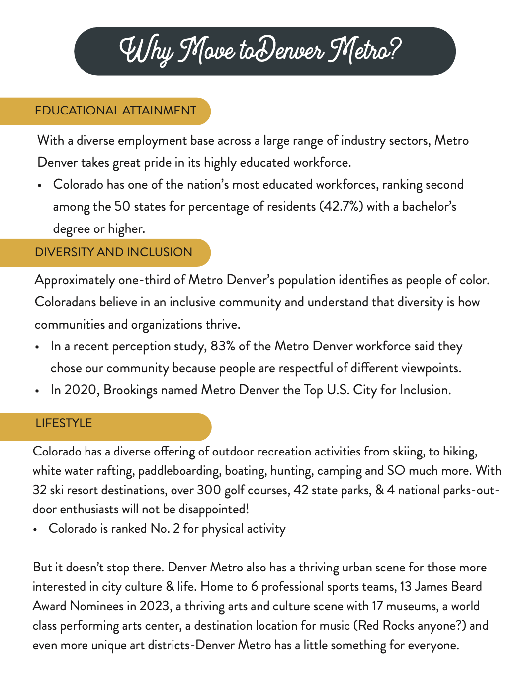 A brochure titled