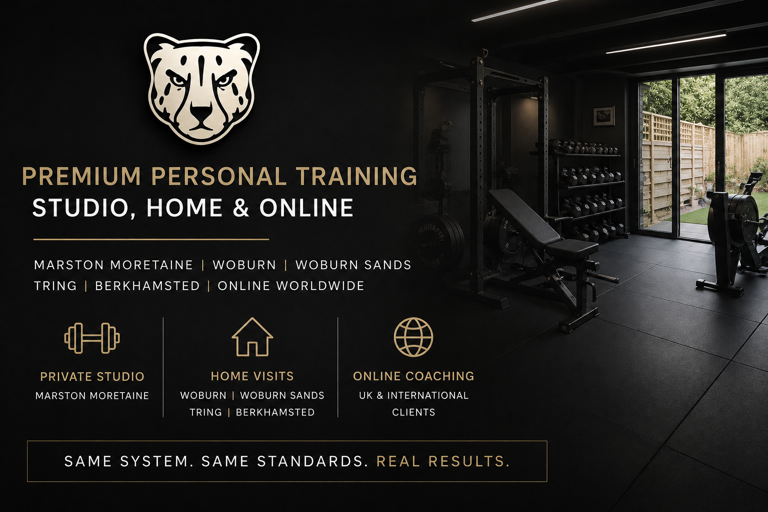 personal training in Marston Moretaine. personal training in Woburn. Personal training in Tring. Personal training in Berkhamsted. Ben Chibnall personal training. Weight loss. Fat Loss. private studio in Marston Moretaine. Bedford personal trainer.
