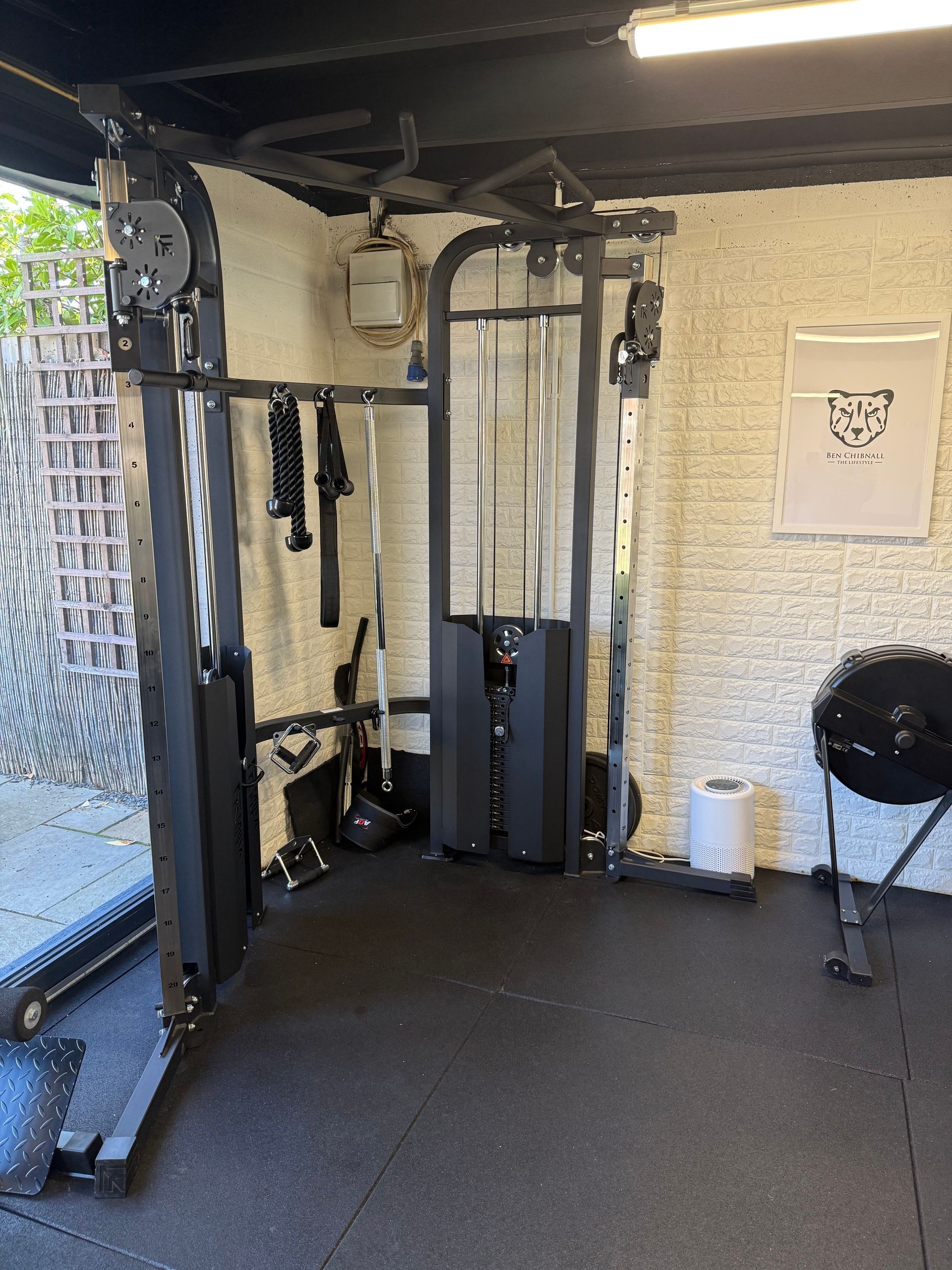 Home gym. Air conditioning. Ben Chibnall. Personal training. Fat loss. body transformations in Marston Moretaine. Fat loss in Woburn. One to one training in Tring, Berkhamsted, Marston Moretaine and Woburn. Top personal training. 