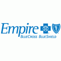Empire BlueCross BlueShield logo. Blue text with the brand name and logo.