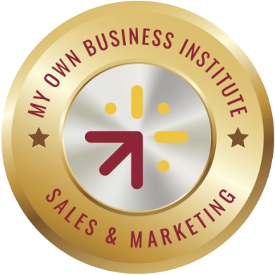 Gold badge with