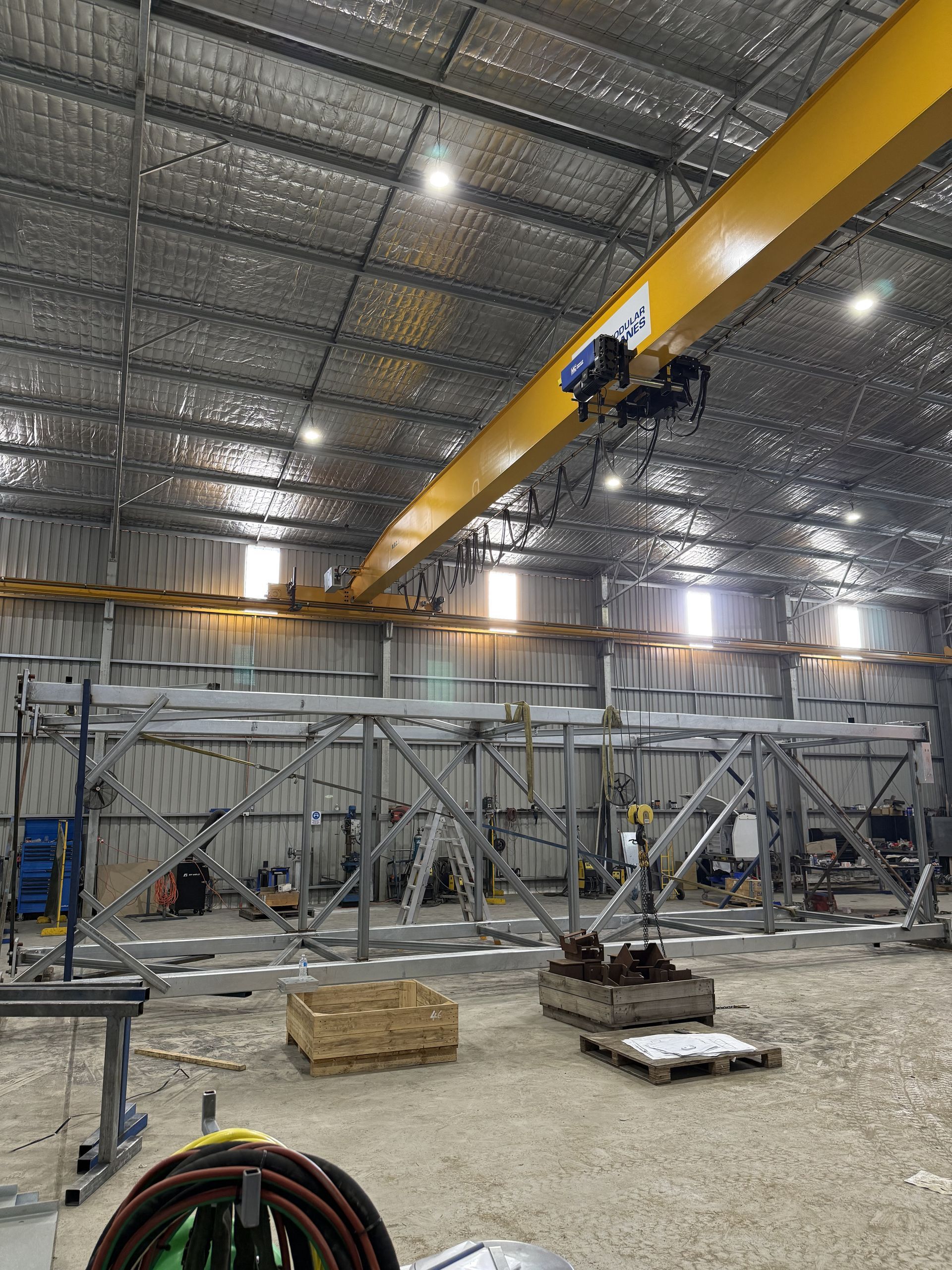 A Warehouse with Metal Roof — Absolute Steel Fabrication & Welding In East Wagga Wagga, NSW