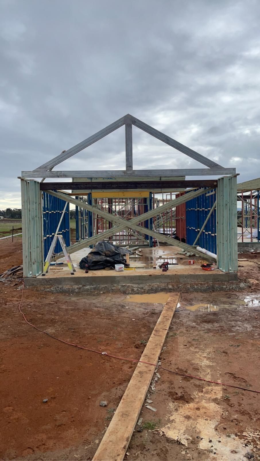 A Steel Framing Of A Shed— Absolute Steel Fabrication & Welding In East Wagga Wagga, NSW