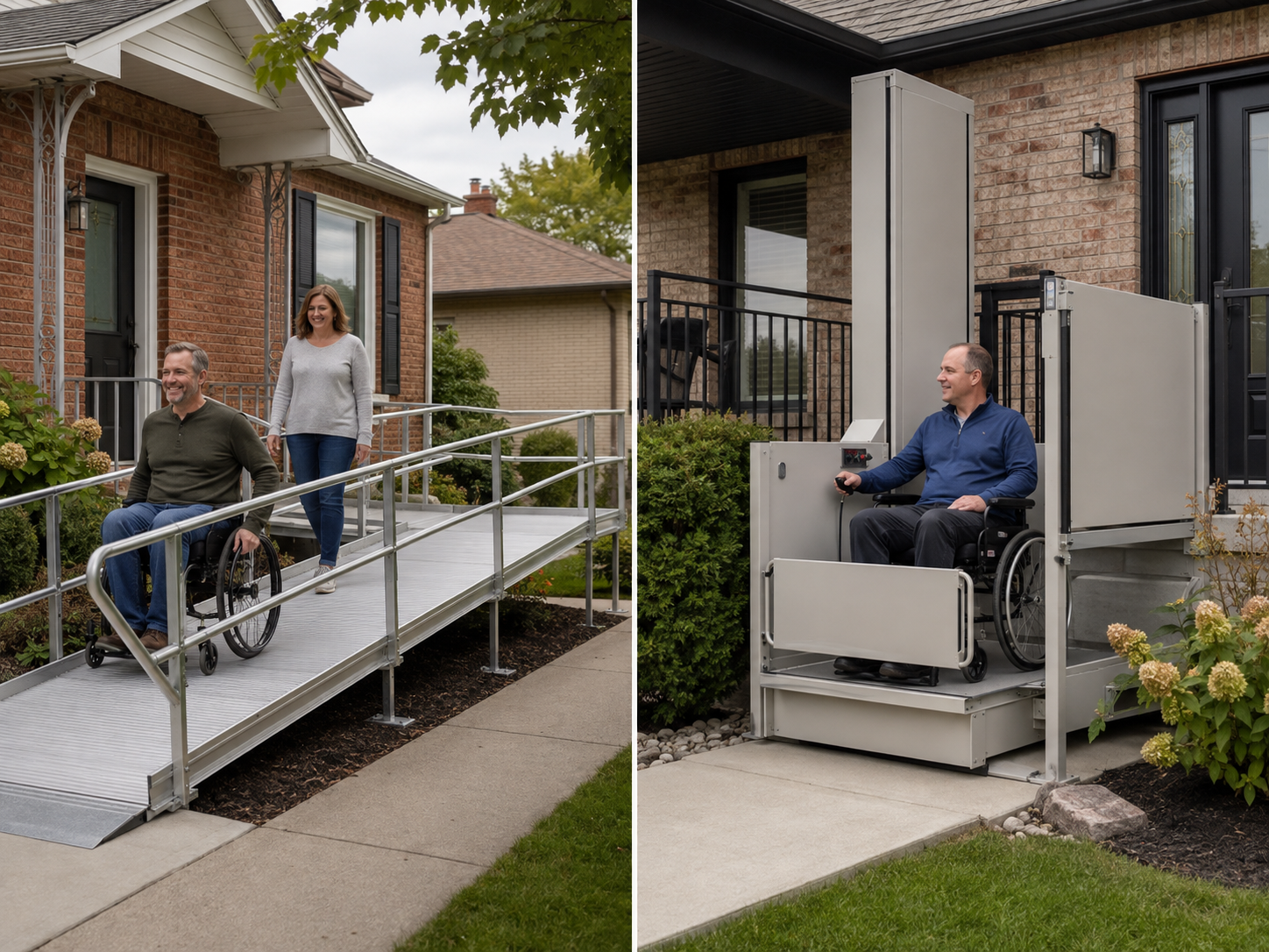 mobility ramp vs vertical platform lift comparison