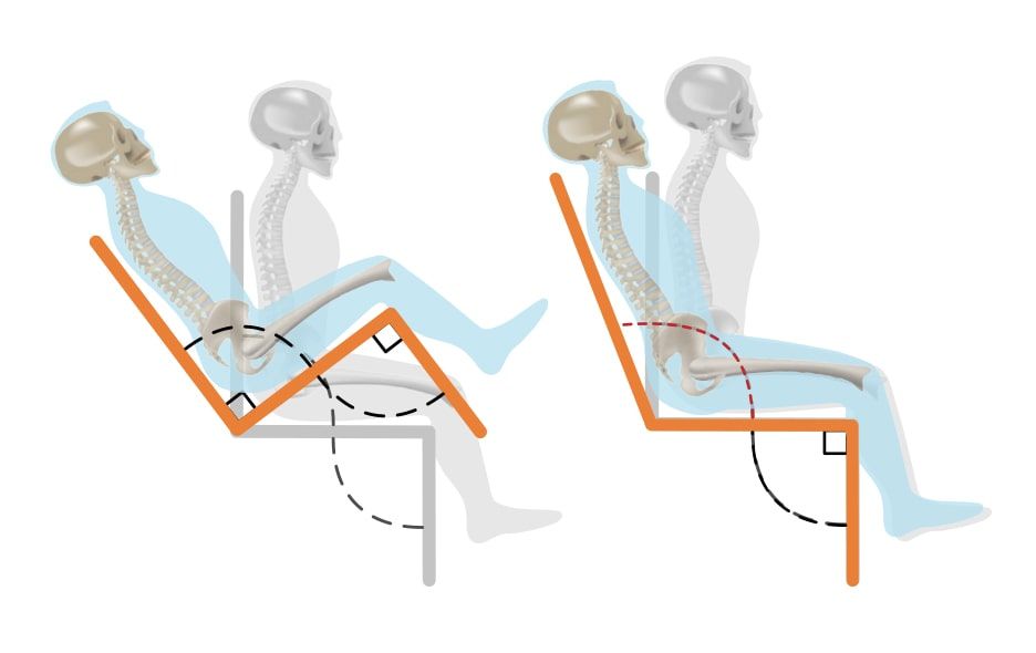 tilt wheelchair diagram