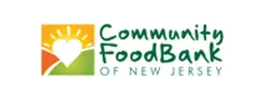 A logo for the community food bank of new jersey
