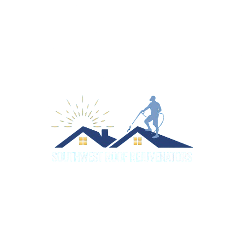 Logo with a silhouetted person spraying a roof, sun, and house. "Southshore Pressure Washers" text below.