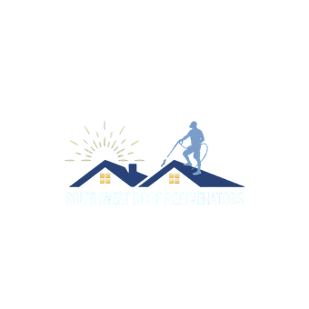 Logo with a silhouetted person spraying a roof, sun, and house. "Southshore Pressure Washers" text below.