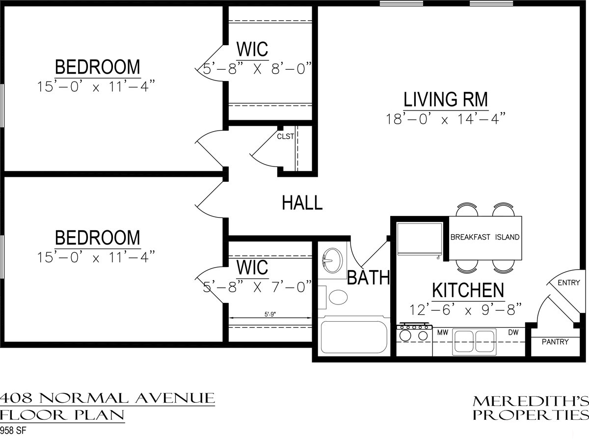 408 Normal Ave Floor Plan