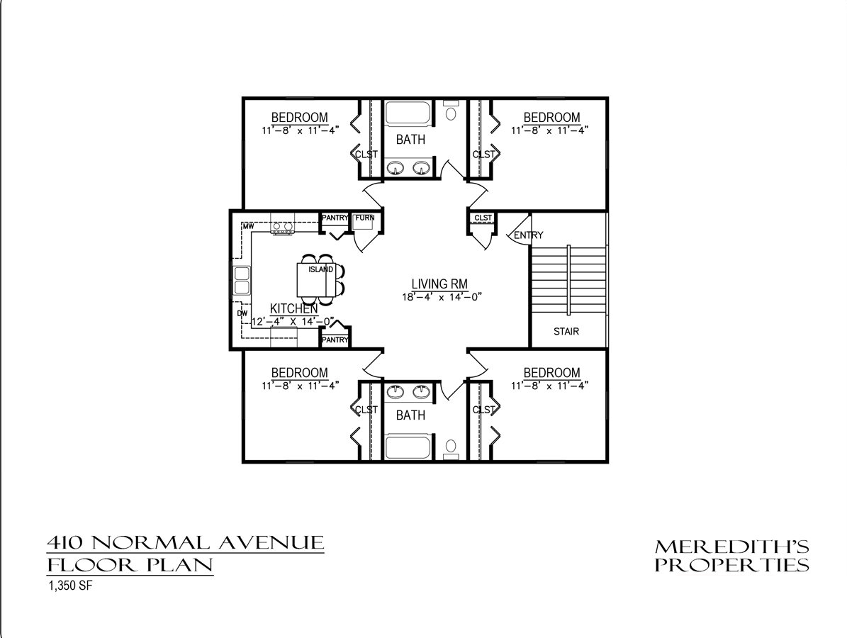 410 Normal Ave Floor Plan