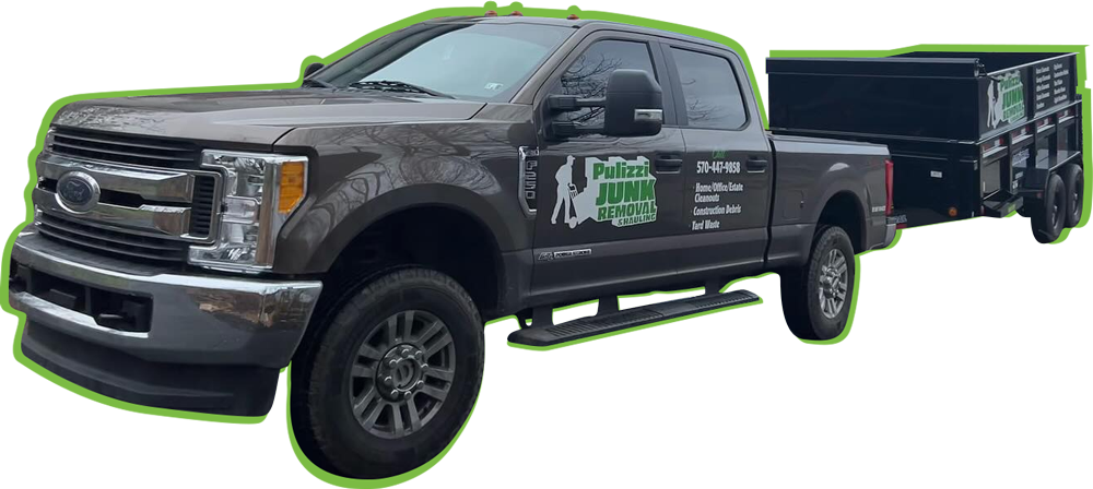 Pulizzi Junk Removal & Hauling truck